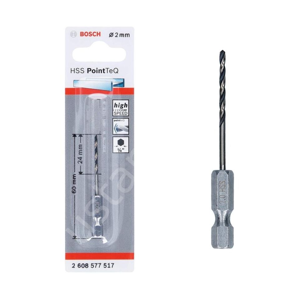 Hss Point Teq Hex Metal Matkap Ucu 2mm - 2608577517
