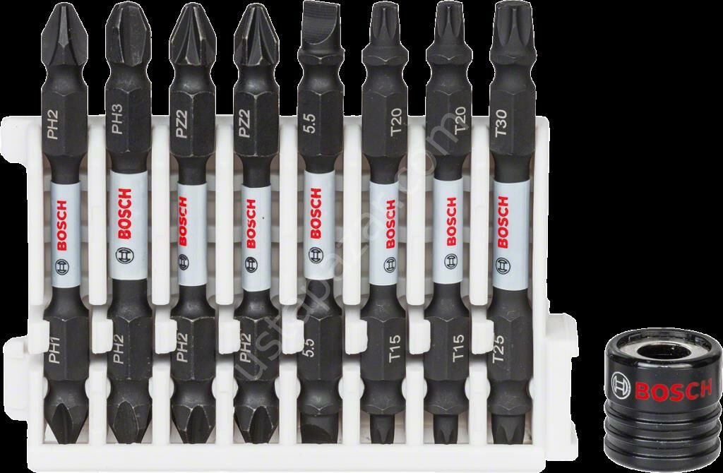 Bosch - Impact Control Serisi Çift Taraflı Vidalama Ucu 9'lu Set *65mm 2608522345