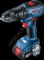 Bosch Professional GSB 18V-50 Çift Akülü 2 Ah Darbeli Vidalama Makinesi 06019H5100