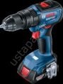 Bosch Professional GSB 18V-50 Çift Akülü 2 Ah Darbeli Vidalama Makinesi 06019H5100
