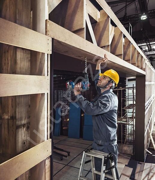 Bosch Professional GSB 18V-50 Çift Akülü 2 Ah Darbeli Vidalama Makinesi 06019H5100