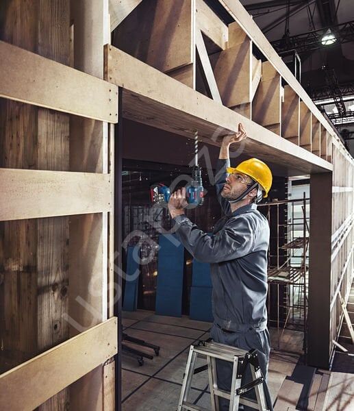 Bosch Professional GSB 18V-50 Çift Akülü 2 Ah Darbeli Vidalama Makinesi 06019H5100