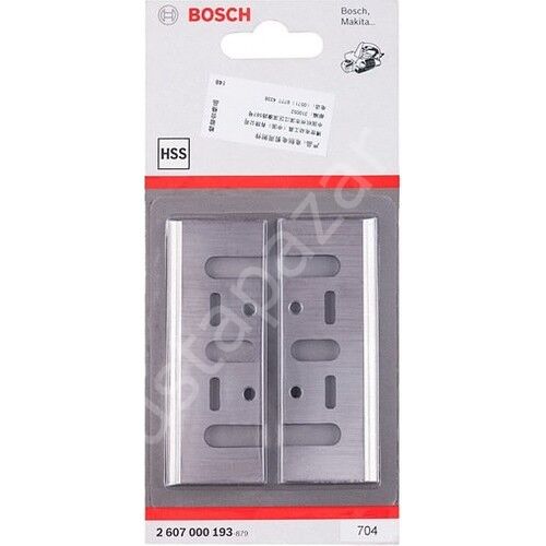 Planya Bıçağı HSS GHO6500 82x29x3mm 2'li