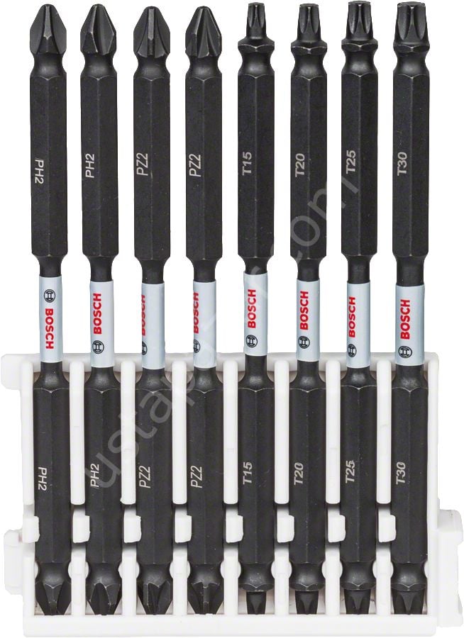 Bosch - Impact Control Serisi Çift Taraflı Vidalama Ucu 8'li Set *110mm 2608522346