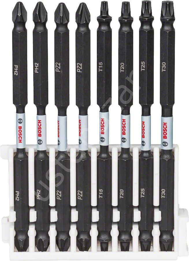 Bosch - Impact Control Serisi Çift Taraflı Vidalama Ucu 8'li Set *110mm 2608522346