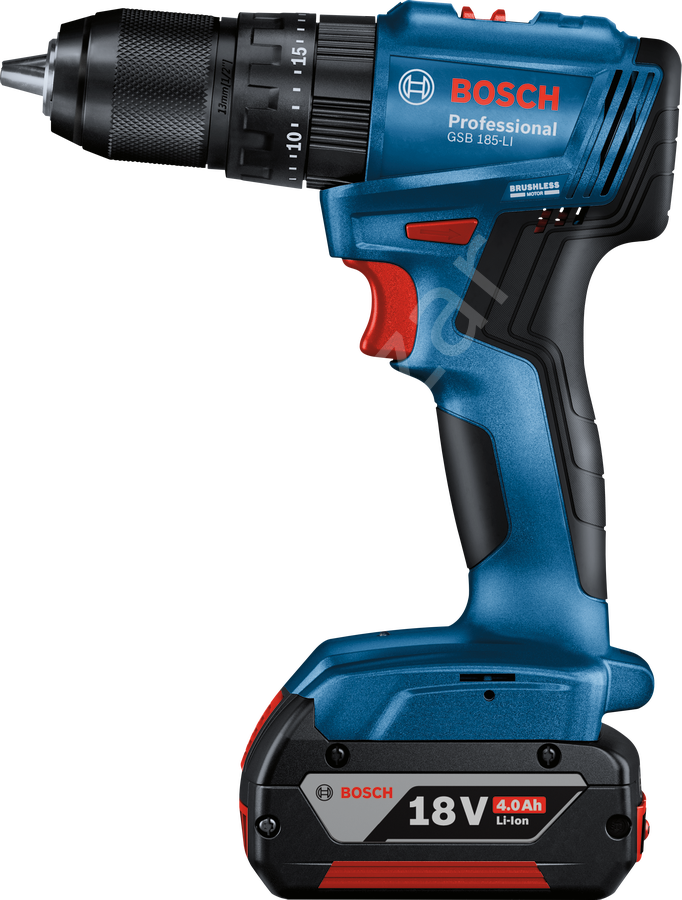 Bosch Professional GSB 185 LI Akülü Darbeli Delme Vidalama Mak.2 x 2.0 Ah; Case 06019K3100