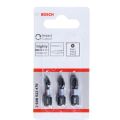 Impact Yıldız Bits Uç PH1/2/3X25 mm 3lü 2608522470
