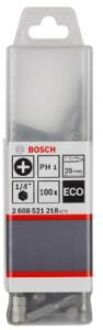 Bosch - Eco PH2 Vidalama Ucu 25mm 100'lü 2608521219