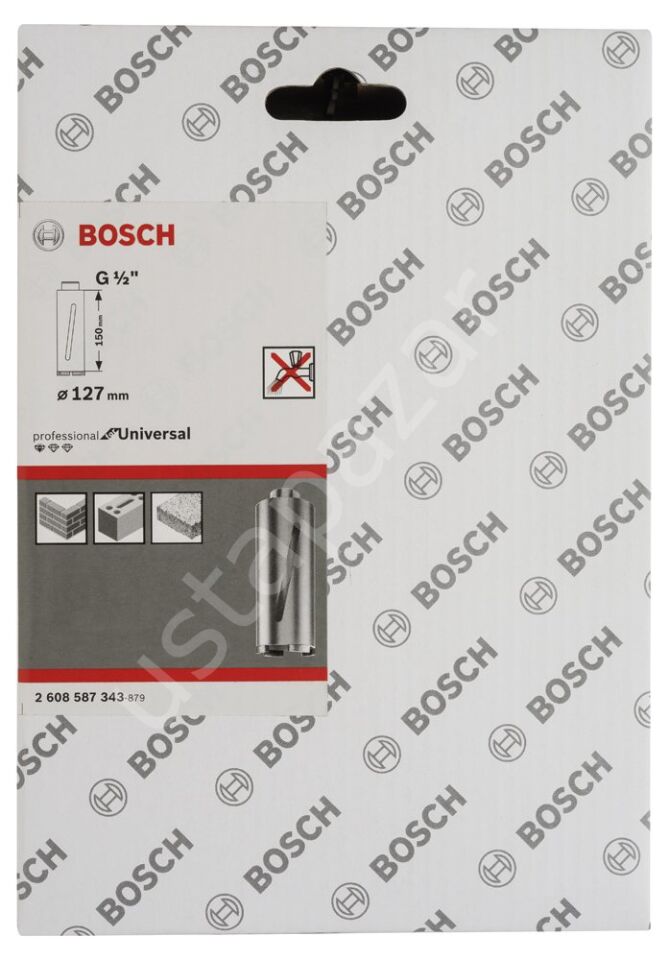 Bosch - Standard Seri G 1/2'' Girişli Kuru Karot Ucu 127*150 mm 2608587343