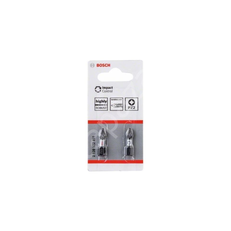 Impact Yıldız Bits Uç PZ2X25 mm 2'li 2608522401