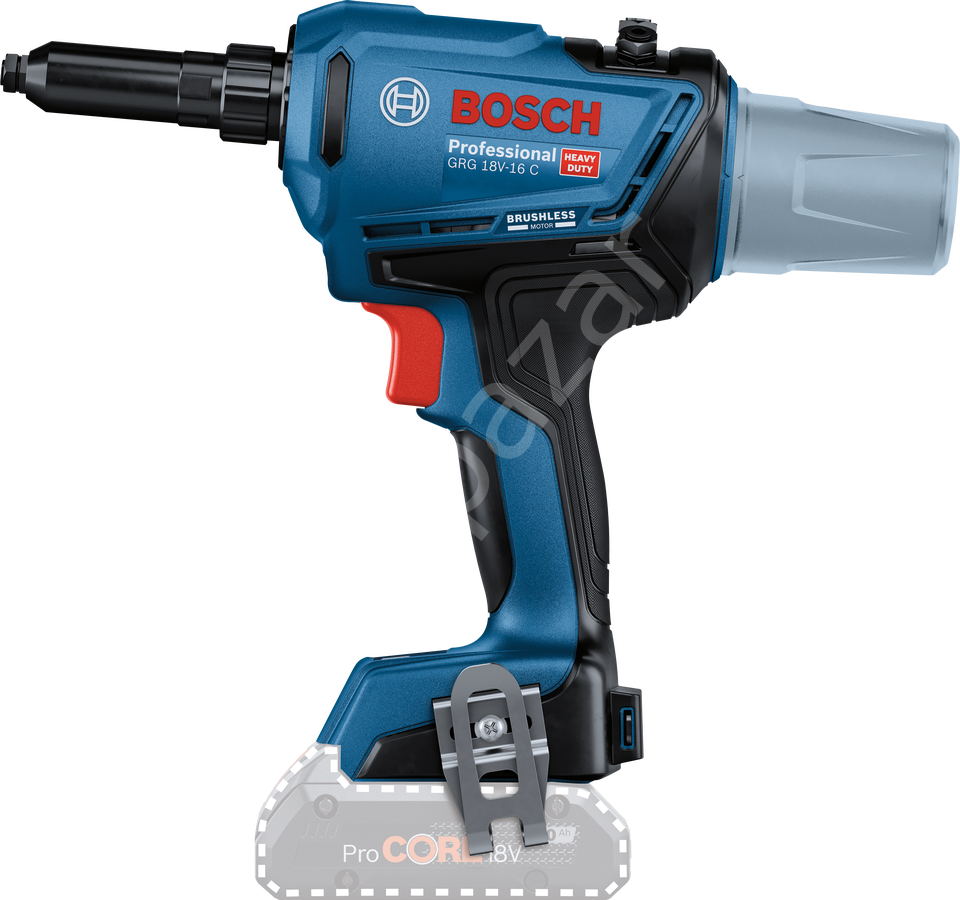 Bosch Professional GRG 18V-16 C SOLO Akülü Perçin Tabancası 06019K5000
