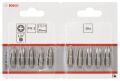 Bosch - Extra Hard Serisi Vidalama Ucu PH2*25 mm 10'lu 2607001512