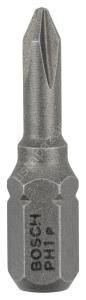 Bosch - Extra Hard Serisi Vidalama Ucu PH1*25 mm 25'li 2607001510