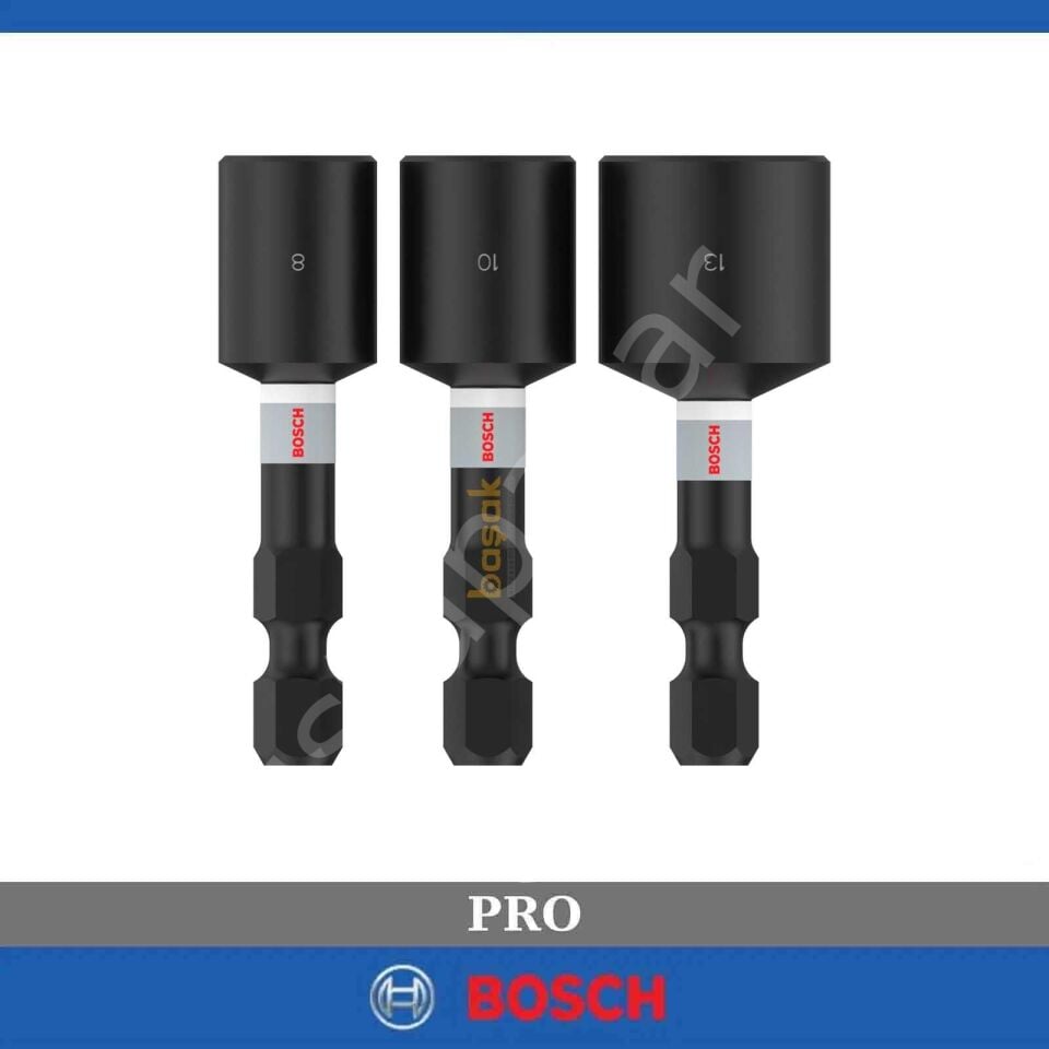 Bosch PRO Impact Lokma Ucu Seti 8/10/13 mm