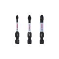 Bosch - Impact Control Serisi Vidalama Ucu PH*50 mm 3'lü Set (PH1/2/3)