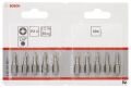 Bosch - Extra Hard Serisi Vidalama Ucu PZ 1*25 mm 10'lu 2607001555