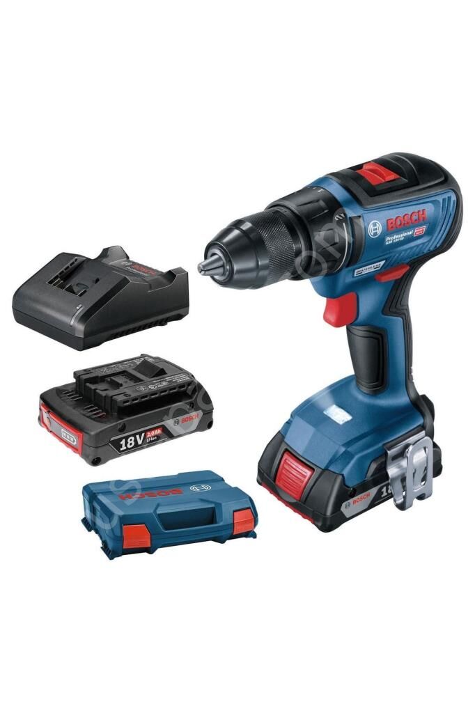 Bosch Professional GSR 18V-50 Çift Akülü 2 Ah + 5 Ah Vidalama Makinesi 06019H5003