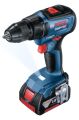 Bosch Professional GSR 18V-50 Çift Akülü 2 Ah + 5 Ah Vidalama Makinesi 06019H5003