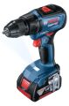 Bosch Professional GSR 18V-50 Çift Akülü 2 Ah + 5 Ah Vidalama Makinesi 06019H5003