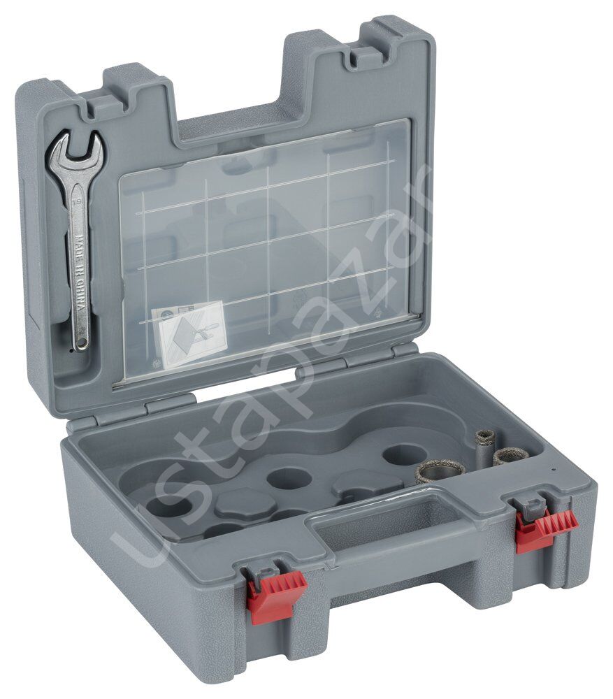 Bosch - Best Serisi, Taşlama İçin Seramik Kuru Elmas Delici 14/25/35 mm 3 Parça Set 2608587136