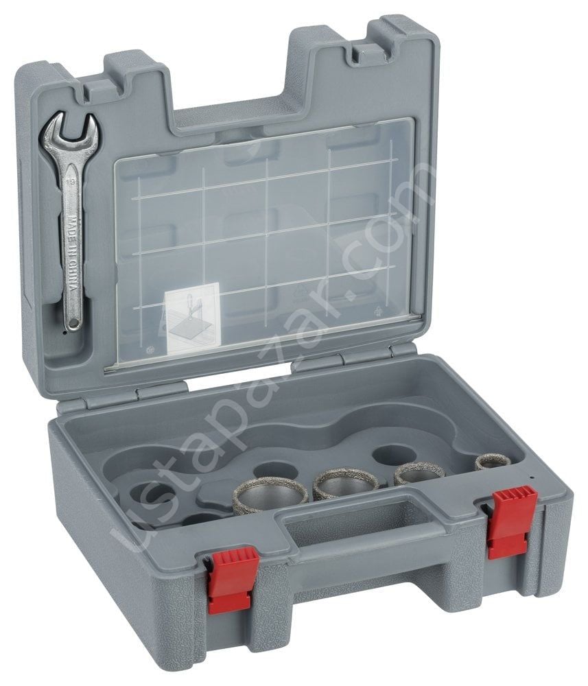 Bosch - Best Serisi, Taşlama İçin Seramik Kuru Elmas Delici 25/35/45/51 mm 4 Parça Set 2608587137