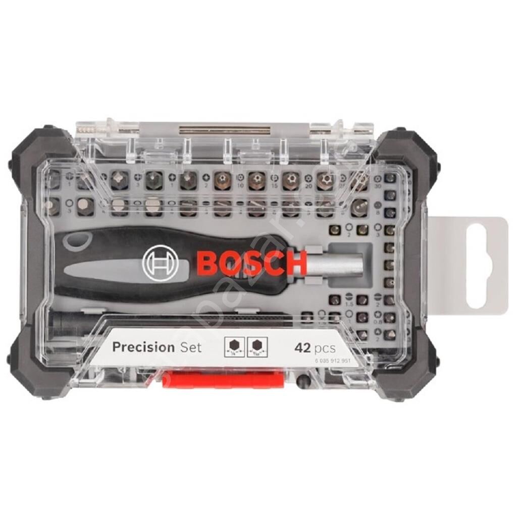 Bosch 42 Parça Hassas Vidalama Ucu Seti