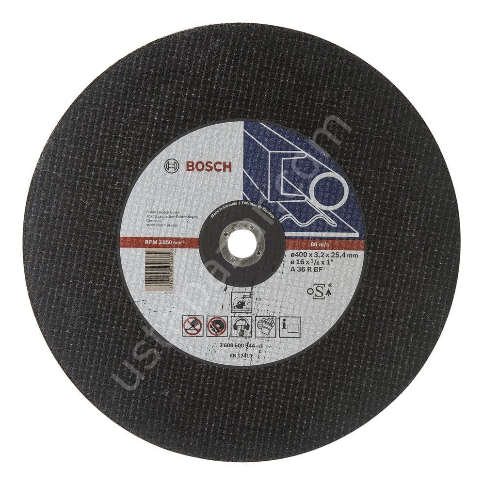 Bosch - 400*25,40*3,2 mm Expert Serisi Düz Metal Kesme Diski (Taş) 2608600544