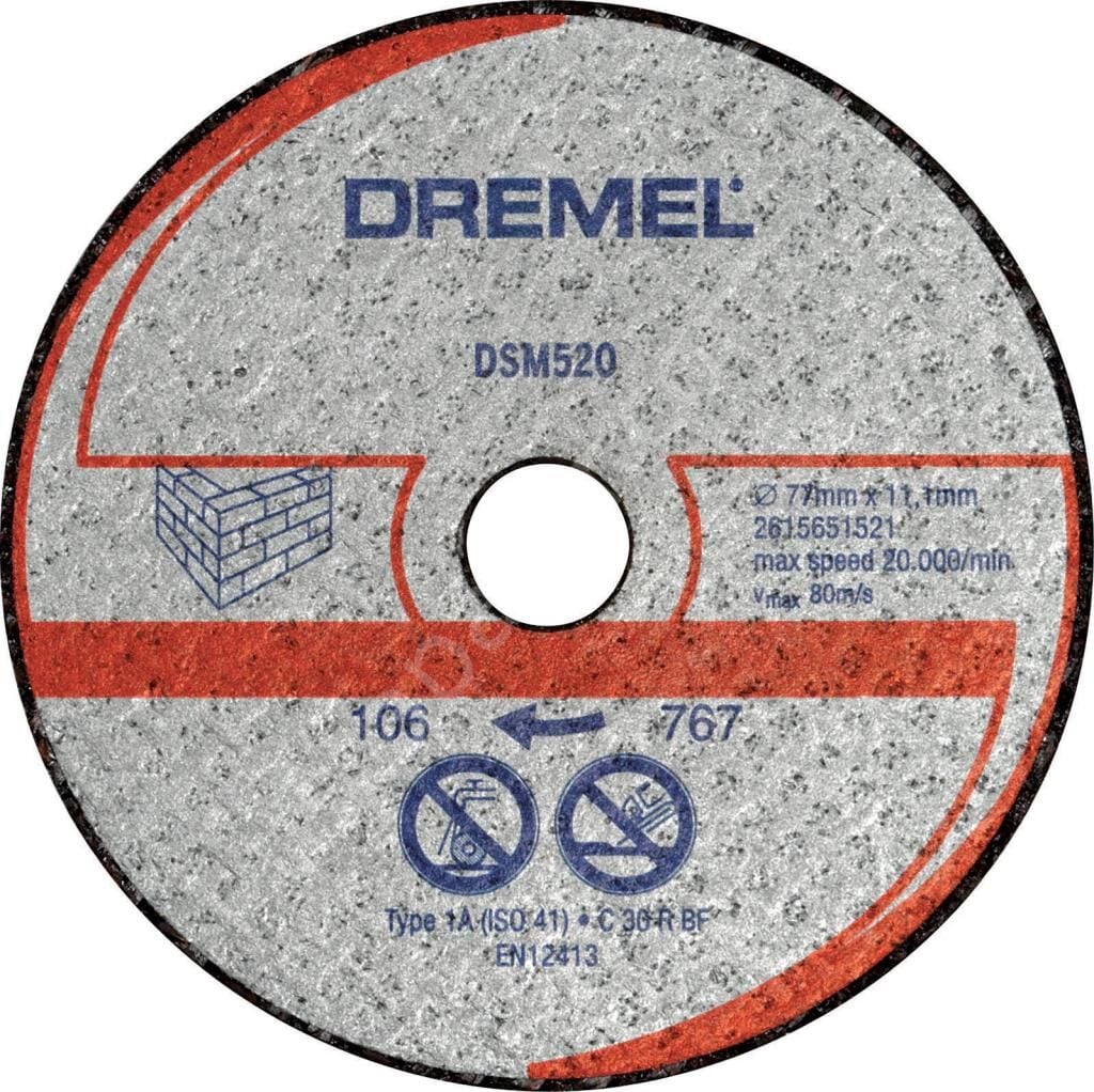 DREMEL® DSM20 duvar kesme diski (DSM520) 2615S520JA