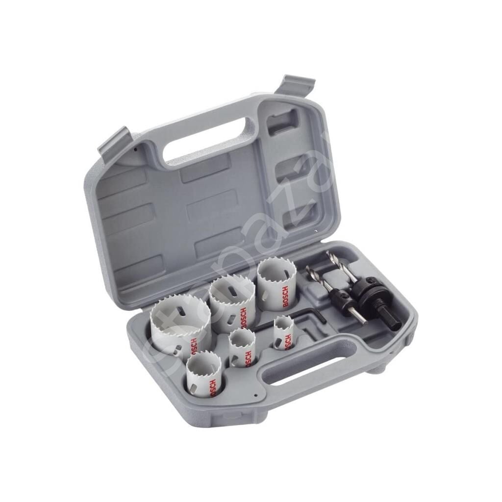 Bosch 9 Parça Hss Panç Delik Açma Elektrikçi Seti 2608580868