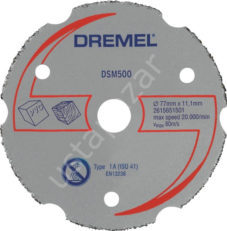 DREMEL® DSM20 çok amaçlı karpit kesme diski (DSM500) 2615S500JA