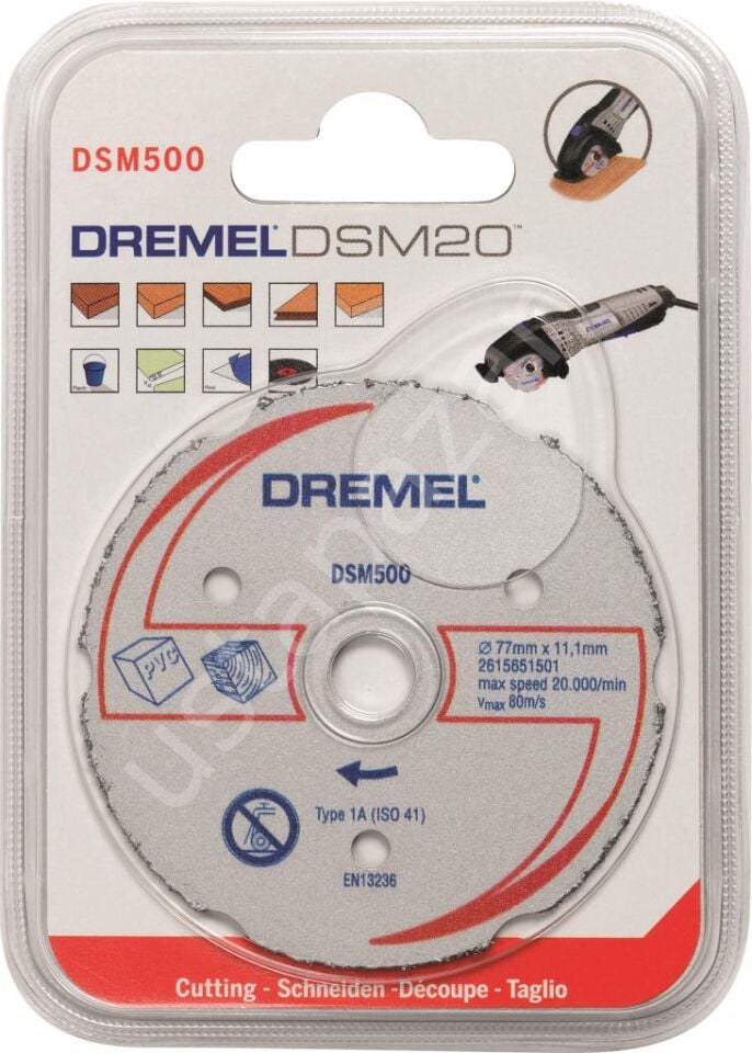 DREMEL® DSM20 çok amaçlı karpit kesme diski (DSM500) 2615S500JA