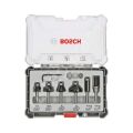 Bosch Freze Seti 6 Parça Karışık 6 mm (Pro) 2607017468