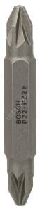 Bosch - Çift Taraflı Vidalama ucu PZ2xPZ2*45 mm 1'li 2607001742