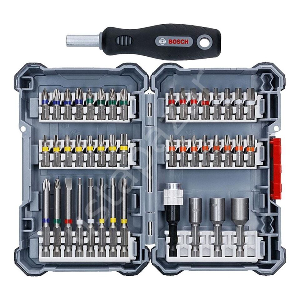 Bosch Profesyonel Vidalama Ucu Seti 44+1 Parça - 2607017692