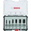 Bosch Freze Seti 6 Parça Düz 6 mm (Pro) 2607017465