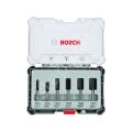 Bosch Freze Seti 6 Parça Düz 6 mm (Pro) 2607017465