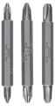 Bosch - Çift Taraflı Vidalama ucu PH1/2/3*60 mm 3'lü 2607001748