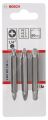 Bosch - Çift Taraflı Vidalama ucu PZ1/2/3*60 mm 3'lü 2607001749