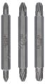 Bosch - Çift Taraflı Vidalama ucu PZ1/2/3*60 mm 3'lü 2607001749