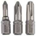 Bosch - 3 Parçalı Extra Hard Serisi Vidalama Ucu Seti PH1/2/3*25 mm 2607001752