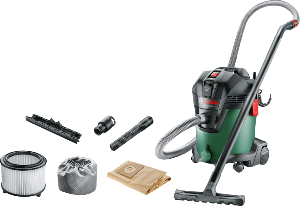 Bosch AdvancedVac 20 1200 W Islak Kuru Süpürge 06033D1200