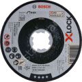 Bosch - X-LOCK - 115*1,6 mm Expert Serisi Düz Inox (Paslanmaz Çelik) Kesme Diski (Taş) 2608619260