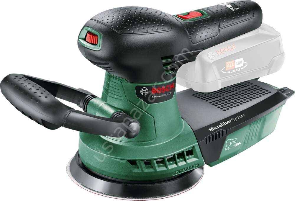 Bosch AdvancedOrbit18 Eksantrik Zımpara (akü ve şarj cihazı dahil değildir) 06033D2100