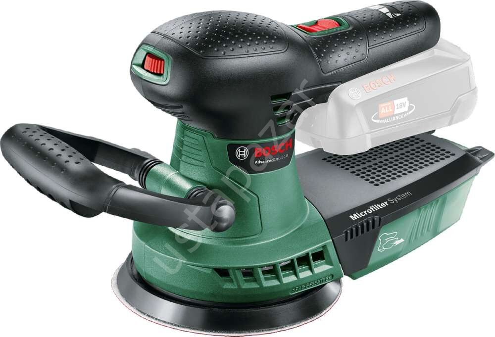 Bosch AdvancedOrbit18 Eksantrik Zımpara (akü ve şarj cihazı dahil değildir) 06033D2100