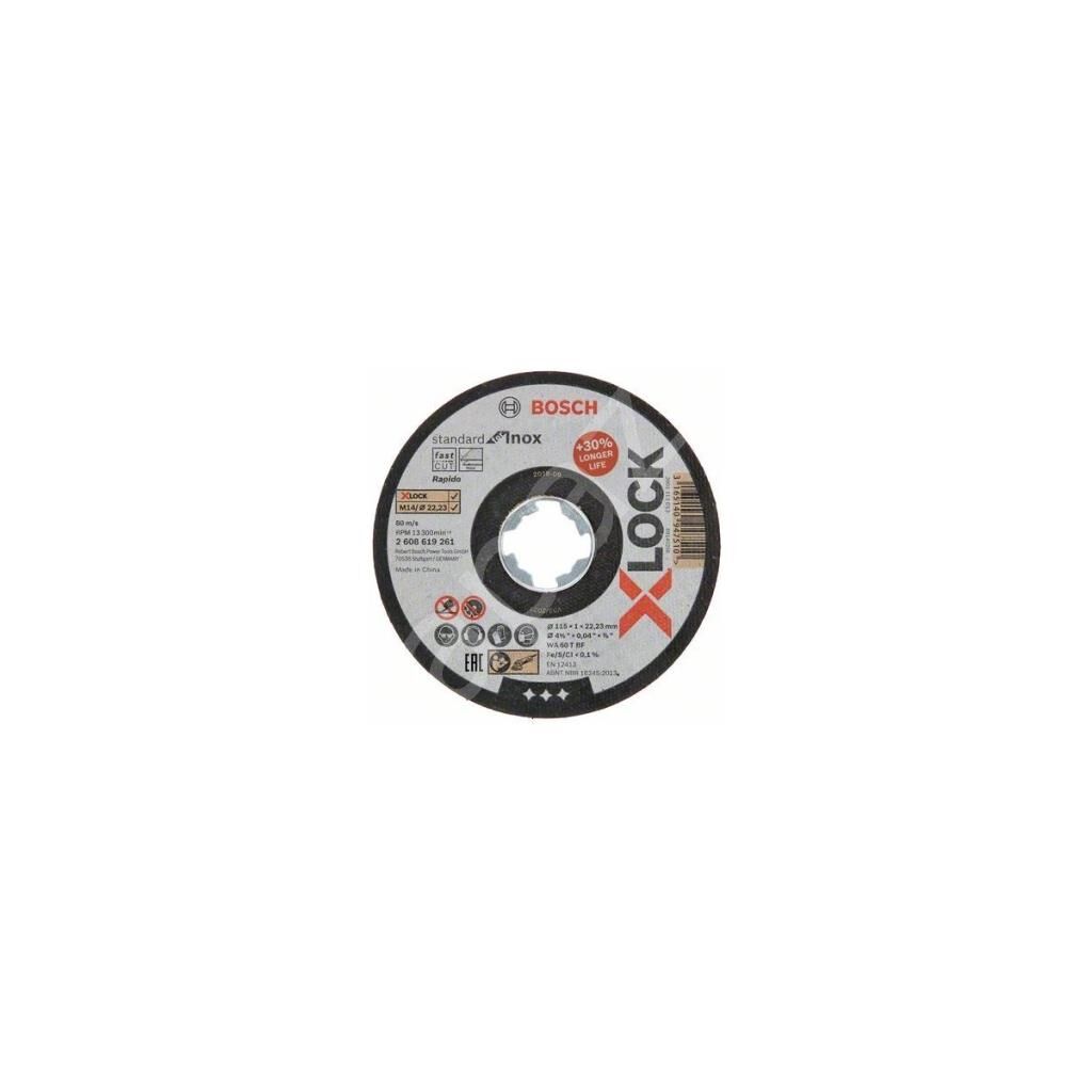 115X1 mm X-Lock Inox Kesme Taşı
