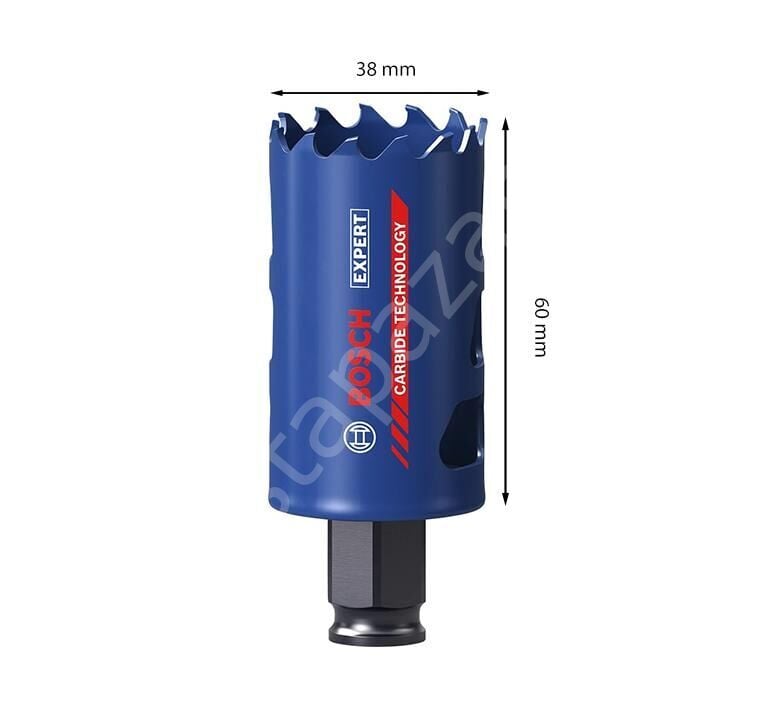 Bosch 38 mm Expert Sert Malzemeler Için Panç 2608900424