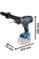 Bosch Professional GSB 18V-150 C Aküsüz Darbeli Vidalama Makinesi 06019J5101