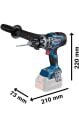 Bosch Professional GSB 18V-150 C Aküsüz Darbeli Vidalama Makinesi 06019J5101