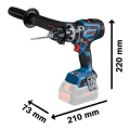 Bosch Professional GSB 18V-150 C Aküsüz Darbeli Vidalama Makinesi 06019J5101