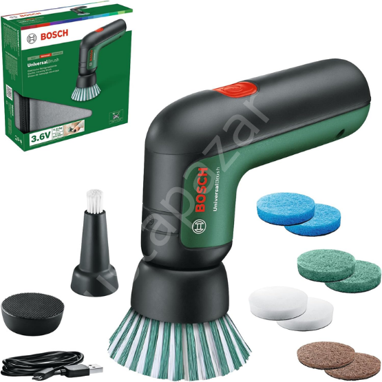 Bosch UniversalBrush Akülü Çok Amaçlı Yüzey Temizleyici 06033E0000